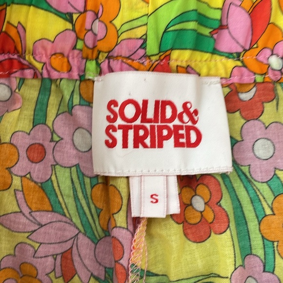 Solid & Striped The Voile Cabana Matching Set Shirt Avril Pants Size S Small - Picture 12 of 16